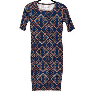 Lularoe Julia Fitted Dress - Size XXS